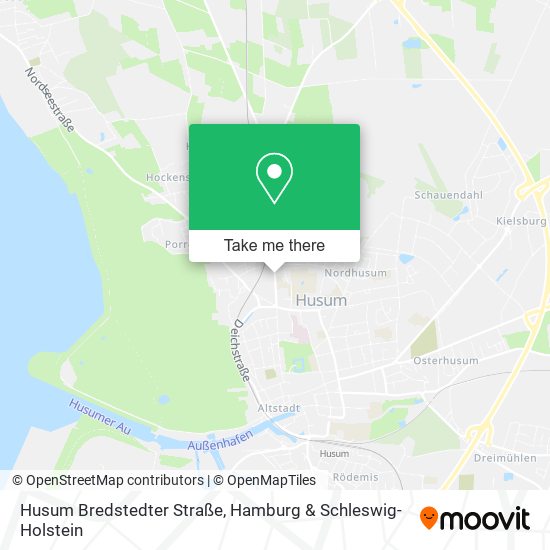 Husum Bredstedter Straße map