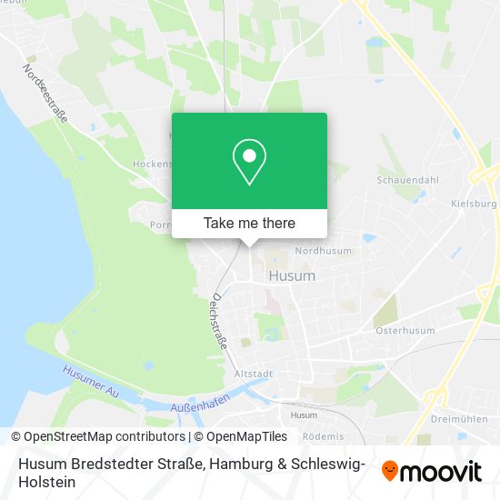 Карта Husum Bredstedter Straße