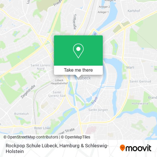 Rockpop Schule Lübeck map