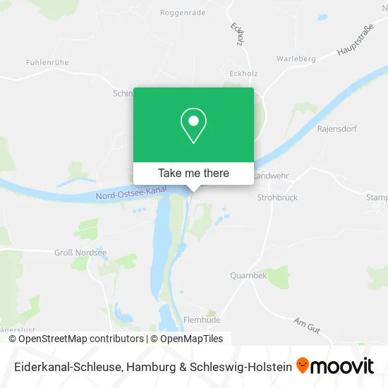 Карта Eiderkanal-Schleuse