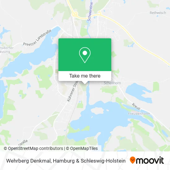Карта Wehrberg Denkmal