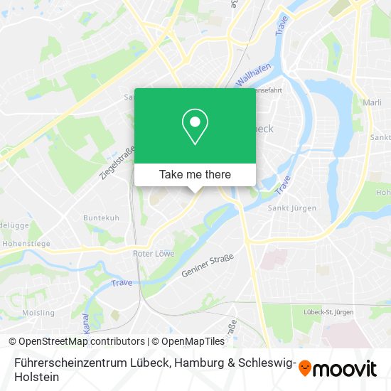 Führerscheinzentrum Lübeck map