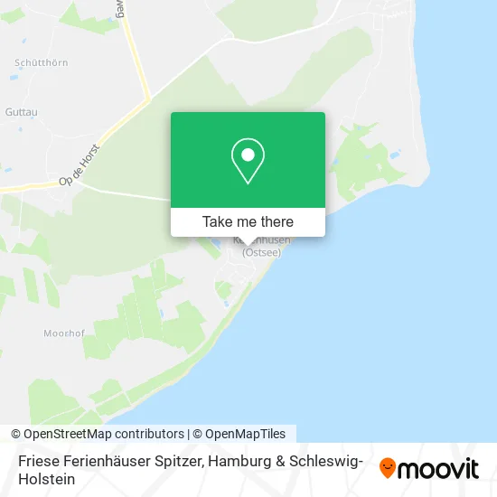 Карта Friese Ferienhäuser Spitzer