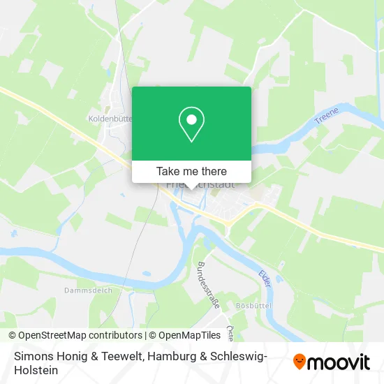 Карта Simons Honig & Teewelt