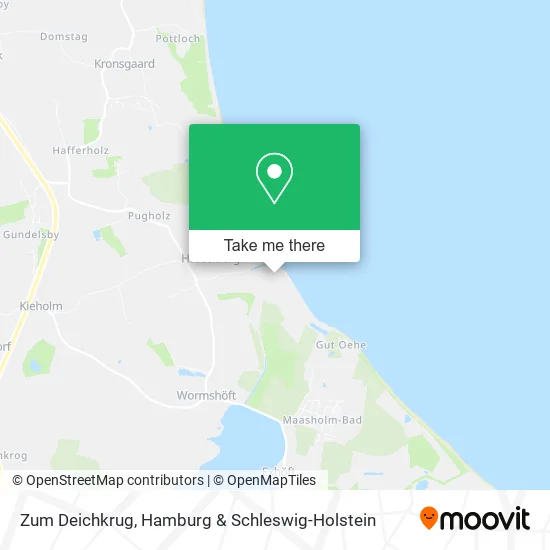 Zum Deichkrug map