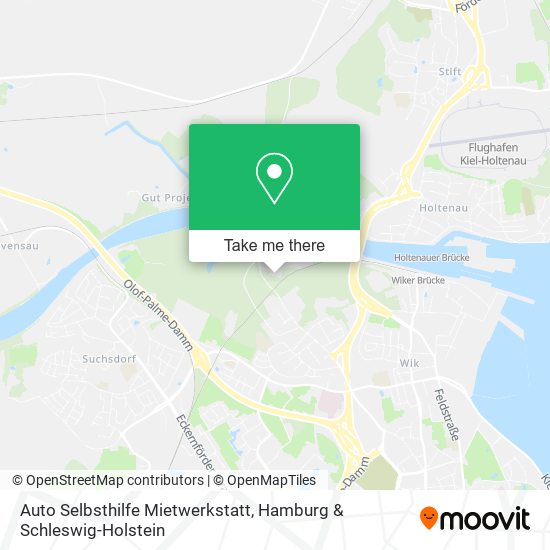 Auto Selbsthilfe Mietwerkstatt map