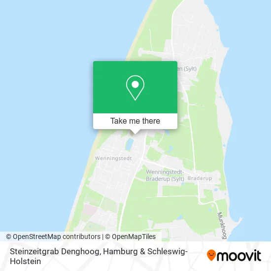 Карта Steinzeitgrab Denghoog