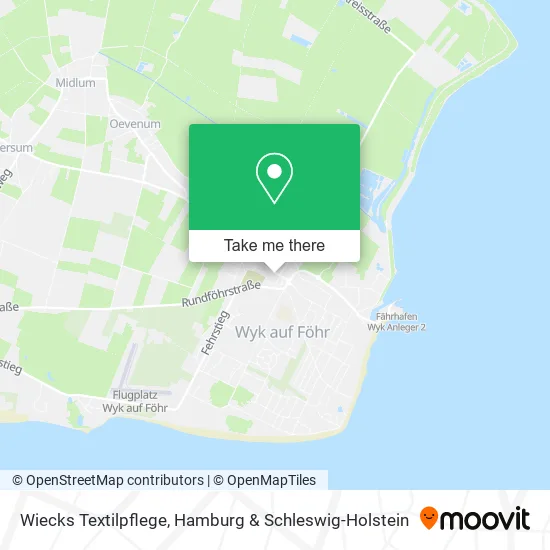 Карта Wiecks Textilpflege