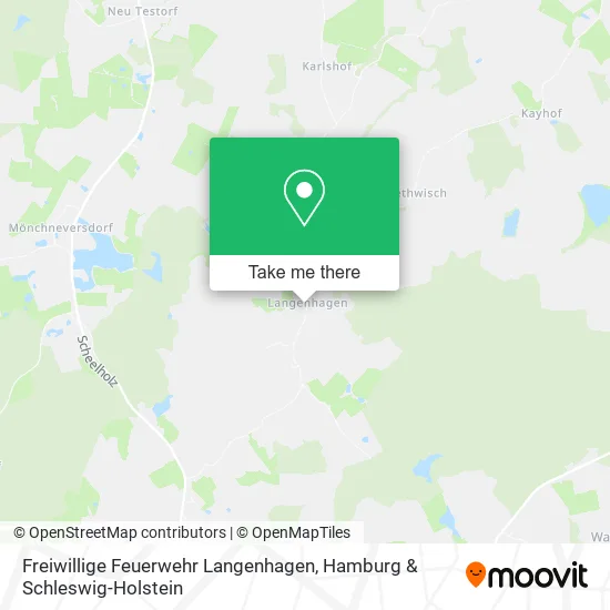 Карта Freiwillige Feuerwehr Langenhagen
