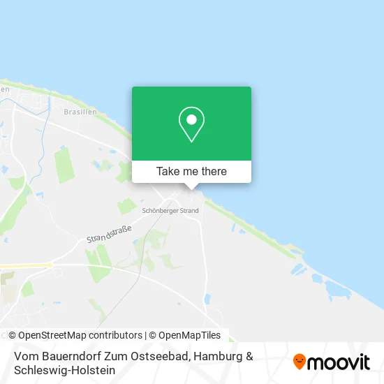 Карта Vom Bauerndorf Zum Ostseebad