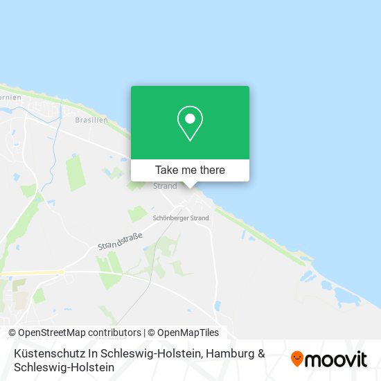 Küstenschutz In Schleswig-Holstein map