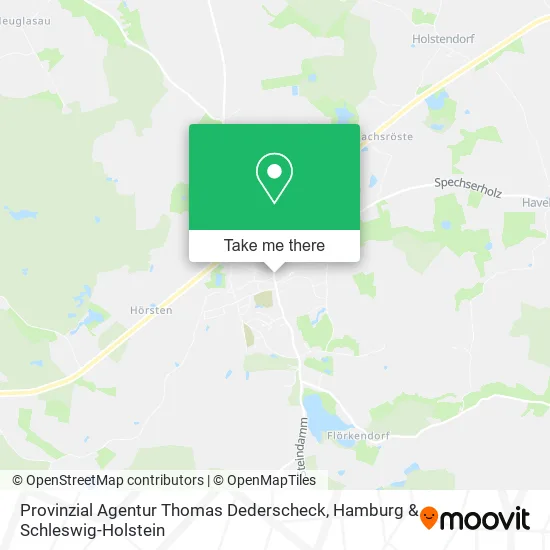 Карта Provinzial Agentur Thomas Dederscheck
