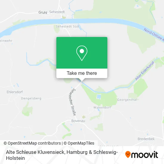 Карта Alte Schleuse Kluvensieck