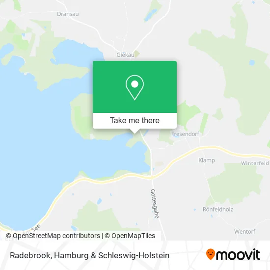 Карта Radebrook