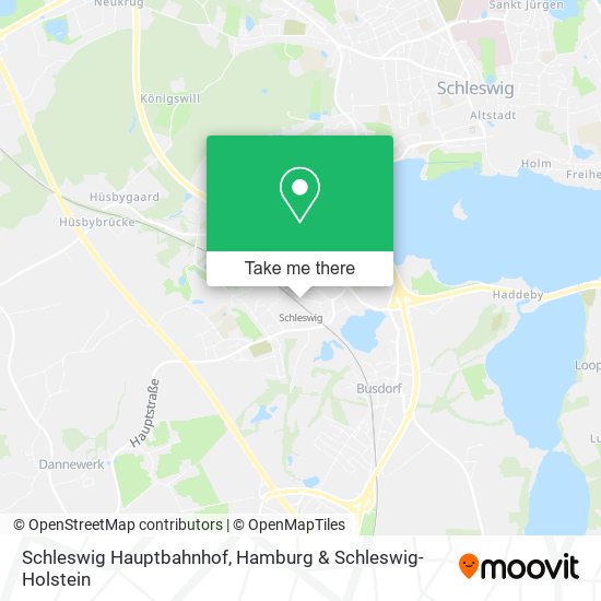 Карта Schleswig Hauptbahnhof