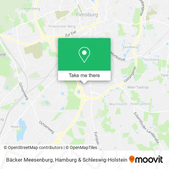 Карта Bäcker Meesenburg
