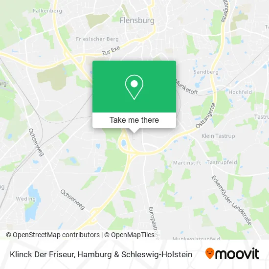Карта Klinck Der Friseur