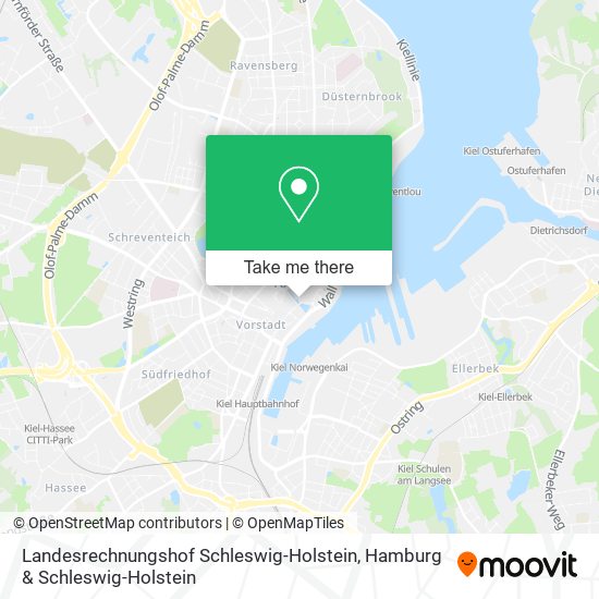 Landesrechnungshof Schleswig-Holstein map