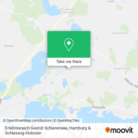 Erlebnisreich Gestüt Schierensee map