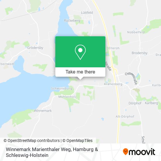 Winnemark Marienthaler Weg map