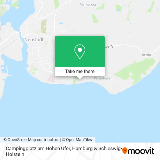Карта Campingplatz am Hohen Ufer