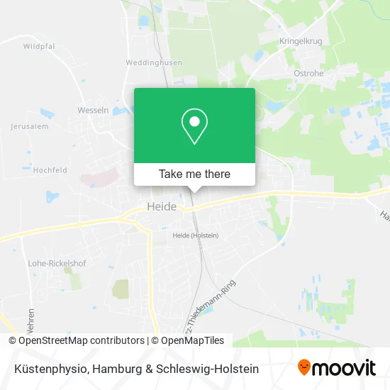 Карта Küstenphysio