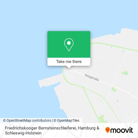 Friedrichskooger Bernsteinschleiferei map