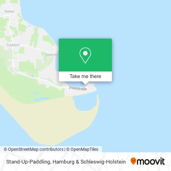 Карта Stand-Up-Paddling