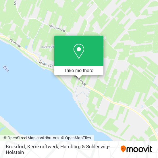 Brokdorf, Kernkraftwerk map
