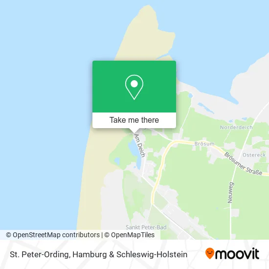 Карта St. Peter-Ording