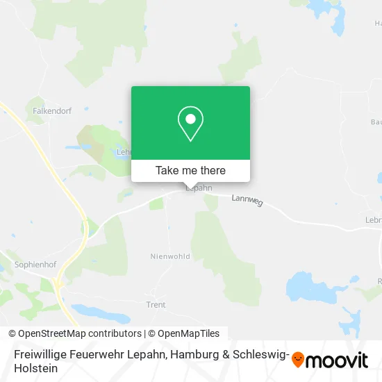 Карта Freiwillige Feuerwehr Lepahn