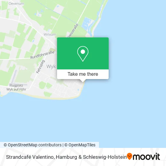 Карта Strandcafé Valentino
