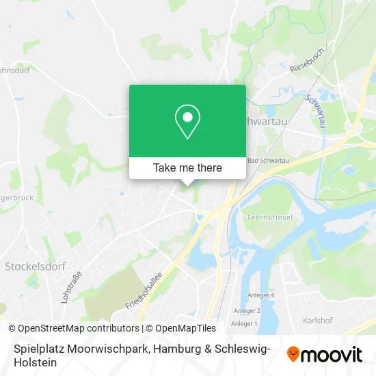 Карта Spielplatz Moorwischpark