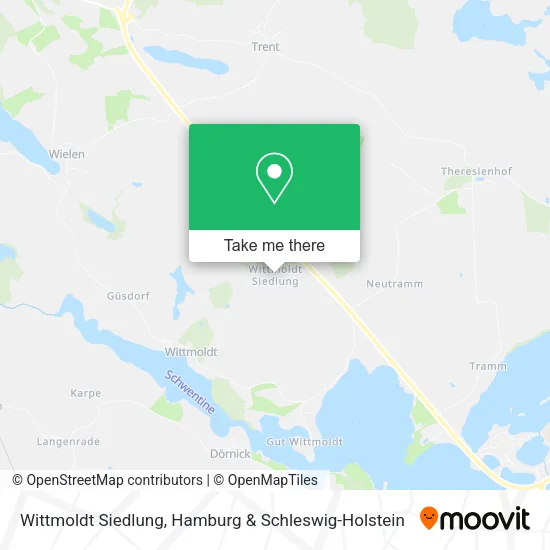 Карта Wittmoldt Siedlung