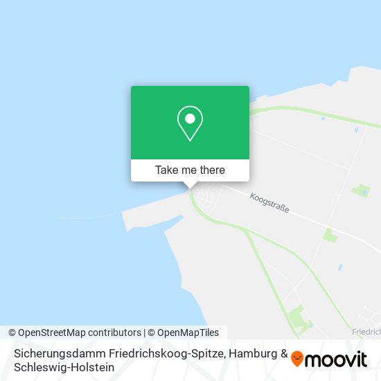 Карта Sicherungsdamm Friedrichskoog-Spitze