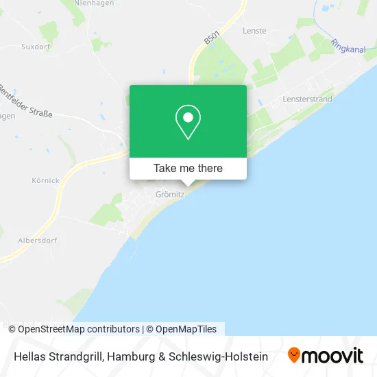 Карта Hellas Strandgrill