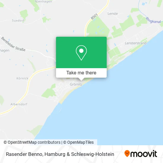 Карта Rasender Benno