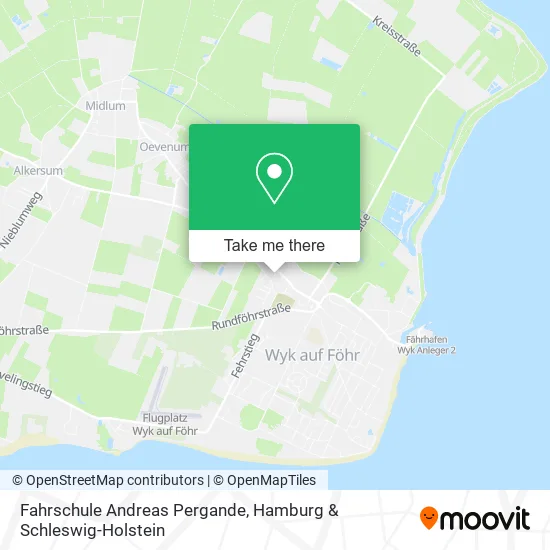 Карта Fahrschule Andreas Pergande