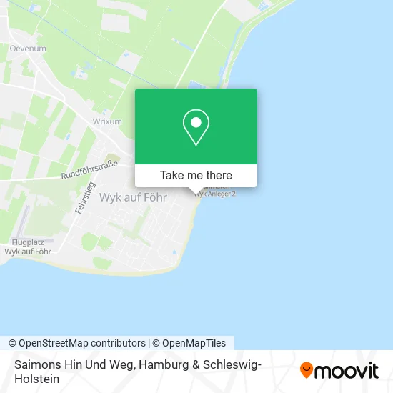 Карта Saimons Hin Und Weg