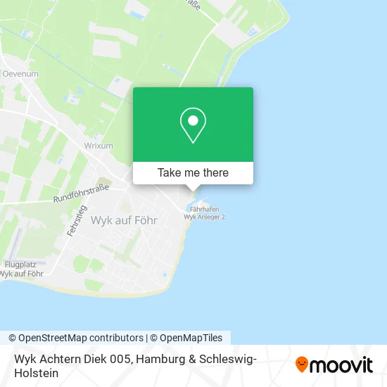 Карта Wyk Achtern Diek 005