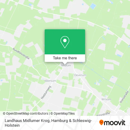 Карта Landhaus Midlumer Krog