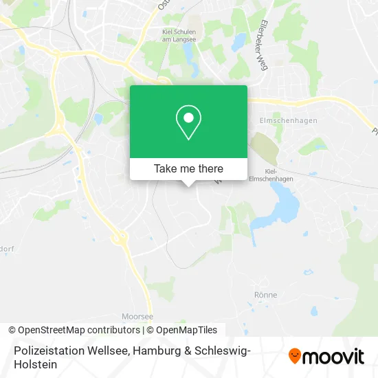 Карта Polizeistation Wellsee
