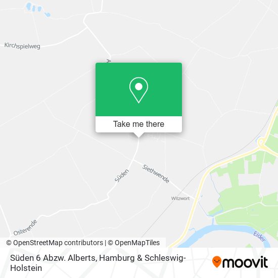 Süden 6 Abzw. Alberts map
