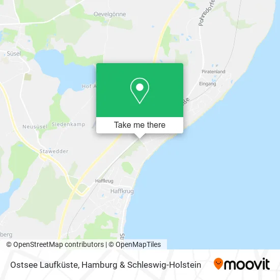 Карта Ostsee Laufküste