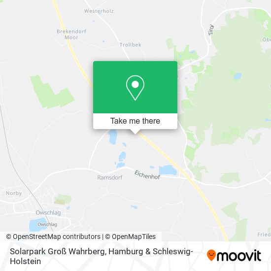 Solarpark Groß Wahrberg map
