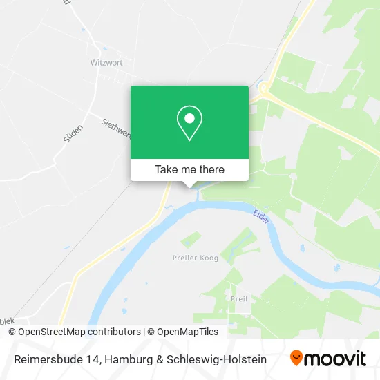 Карта Reimersbude 14