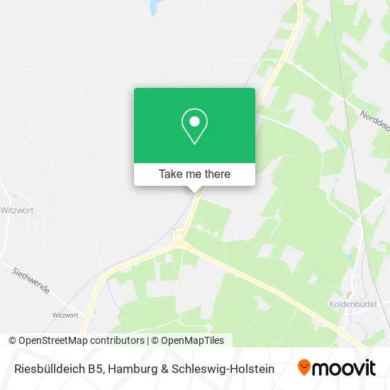 Карта Riesbülldeich B5