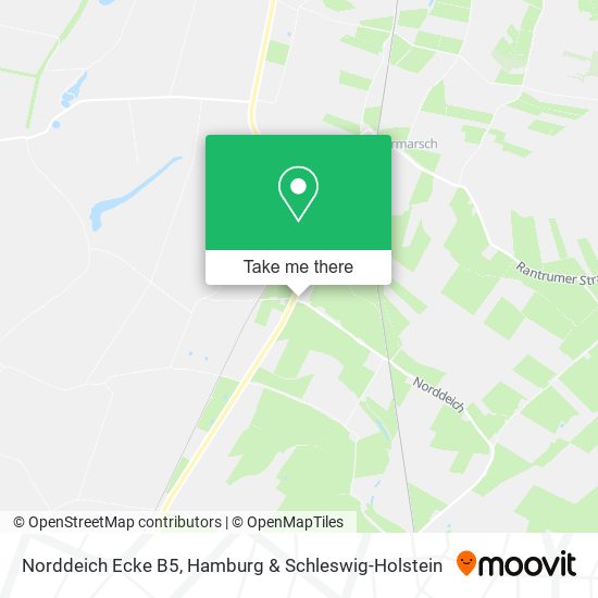 Norddeich Ecke B5 map