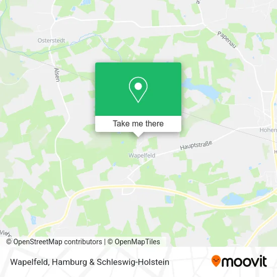 Карта Wapelfeld