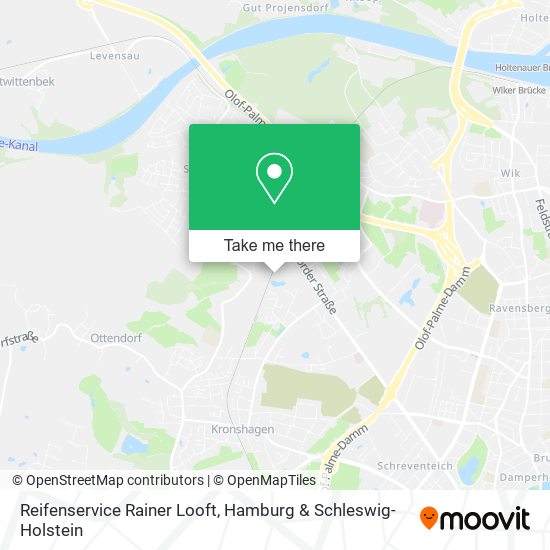 Reifenservice Rainer Looft map